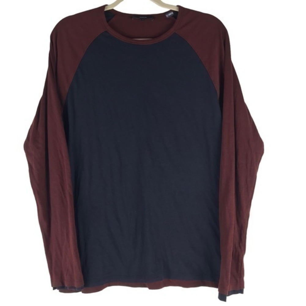 Vince Raglan Pima Cotton Long Sleeve Shirt - Medium